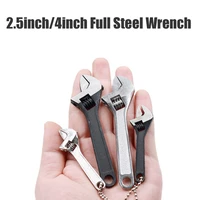 multifunction mini wrench quick metal repair portable hand tool jaw spanner high strength with chain universal adjustable wrench