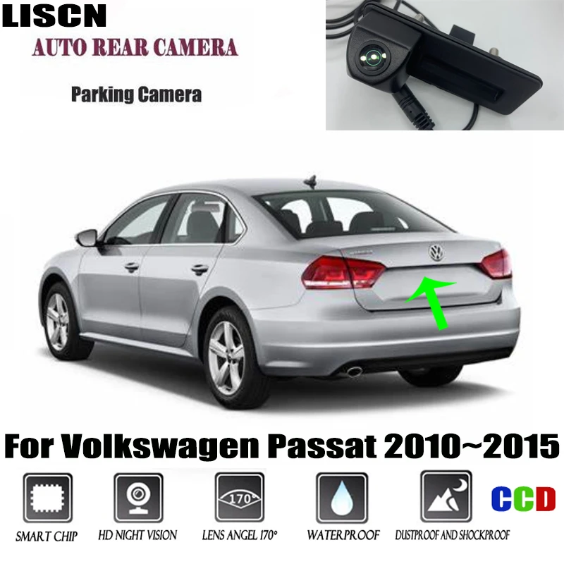 Камера заднего вида для Volkswagen Passat 2010 2011 2012 2013 2014 2015 оригинальная Заводская ручка