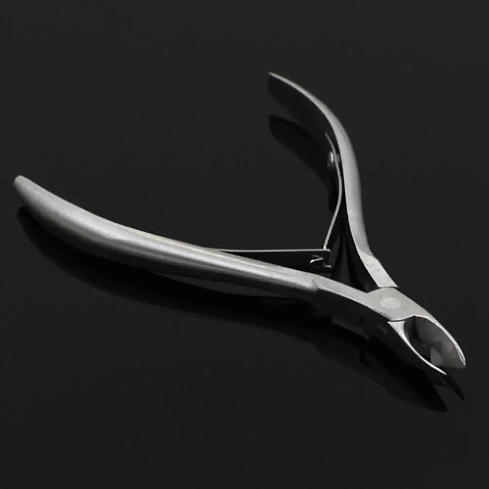 

70% Hot Sale Nail Cuticle Scissors Stainless Steel Manicure Pedicure Tools Silver Dead Skin Scissor Nipper Clipper Tool