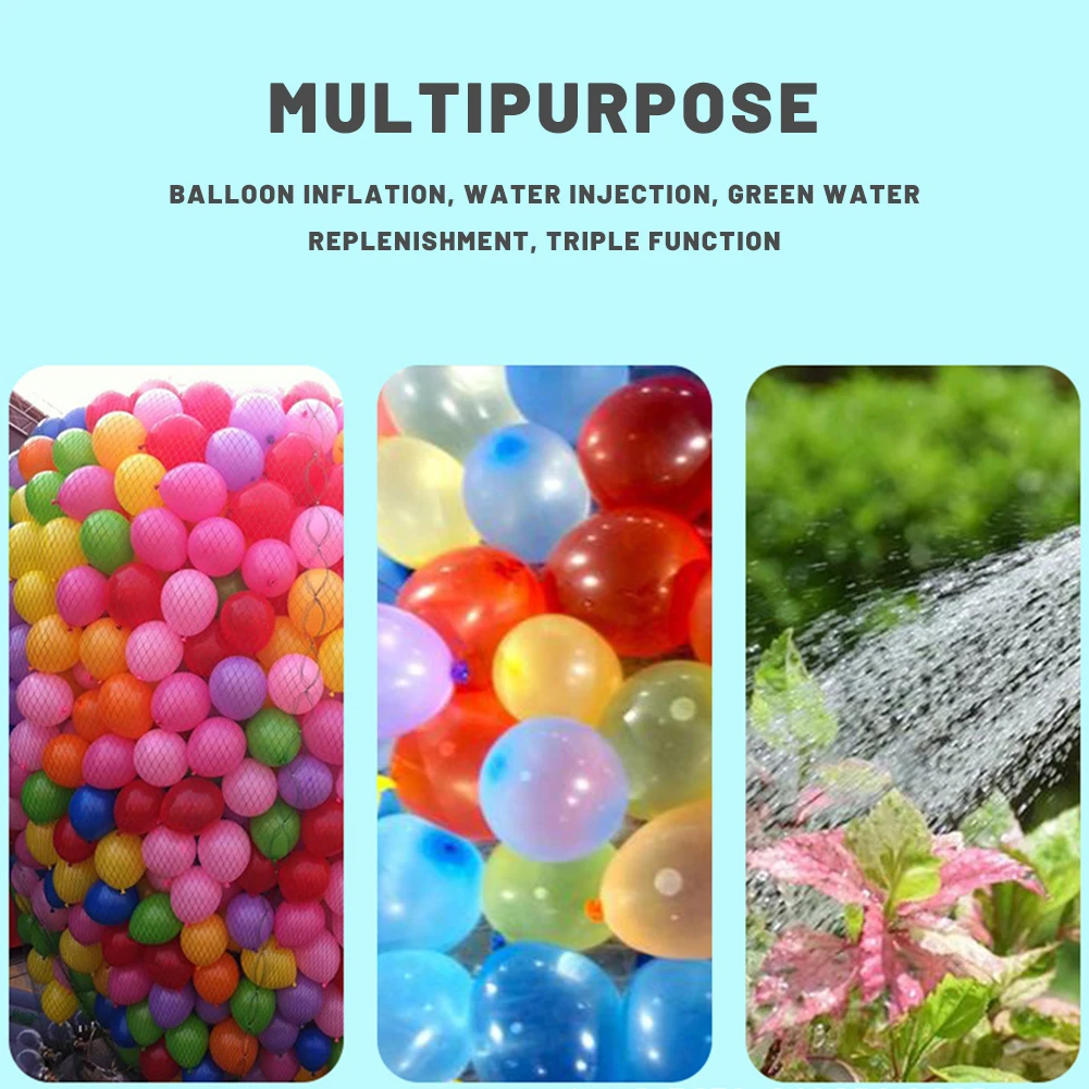 

Pcs Water Balloons Children Filling Station 3 In 1 Pump Spray Bottle Manual Water Inflation Ball Toy Water Bom Random fabulous
