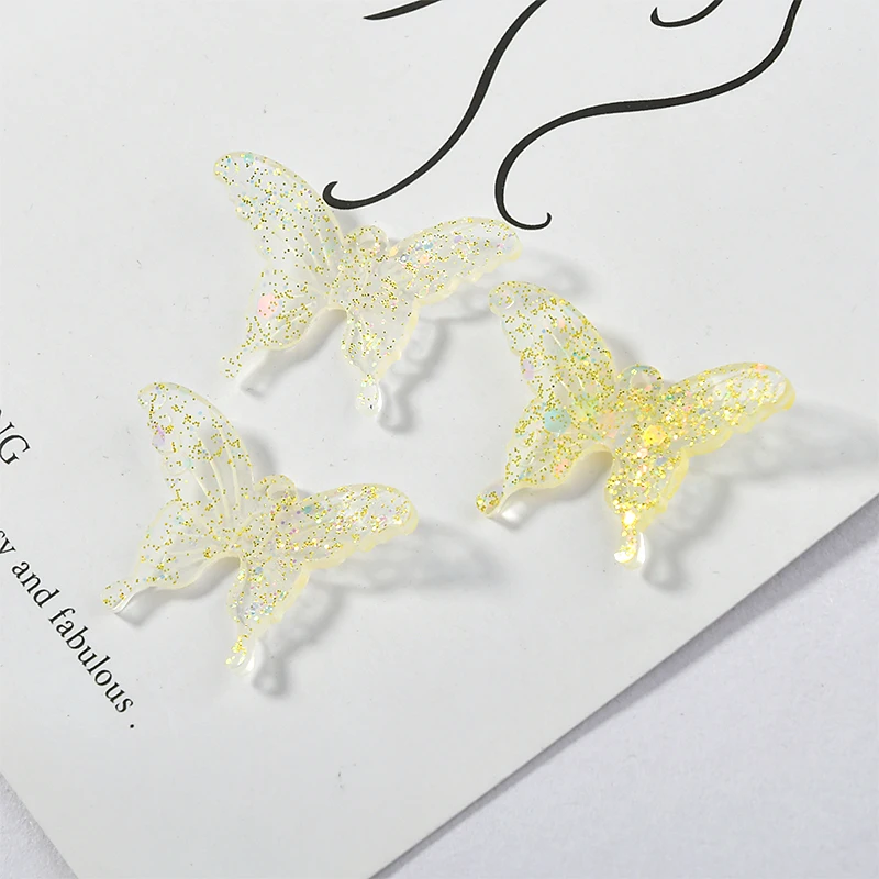 4 шт. декоративные акриловые серьги-гвоздики для волос | Украшения и аксессуары