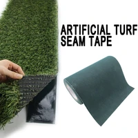 artificial turf seam tape carpet laying fixing tape custom non woven fabric single sided lawn seams tape 15cmx5m