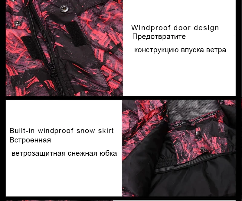 Открытый Кемпинг лыжный костюм мужской функциональный дышащий ветрозащитный водонепроницаемый легкий теплый лыжный удобный лыжный пиджак