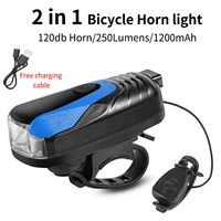 bike bicycle light usb led rechargeable set mountain cycle front back headlight waterproof lamp flashlight with 3 lighting modes
