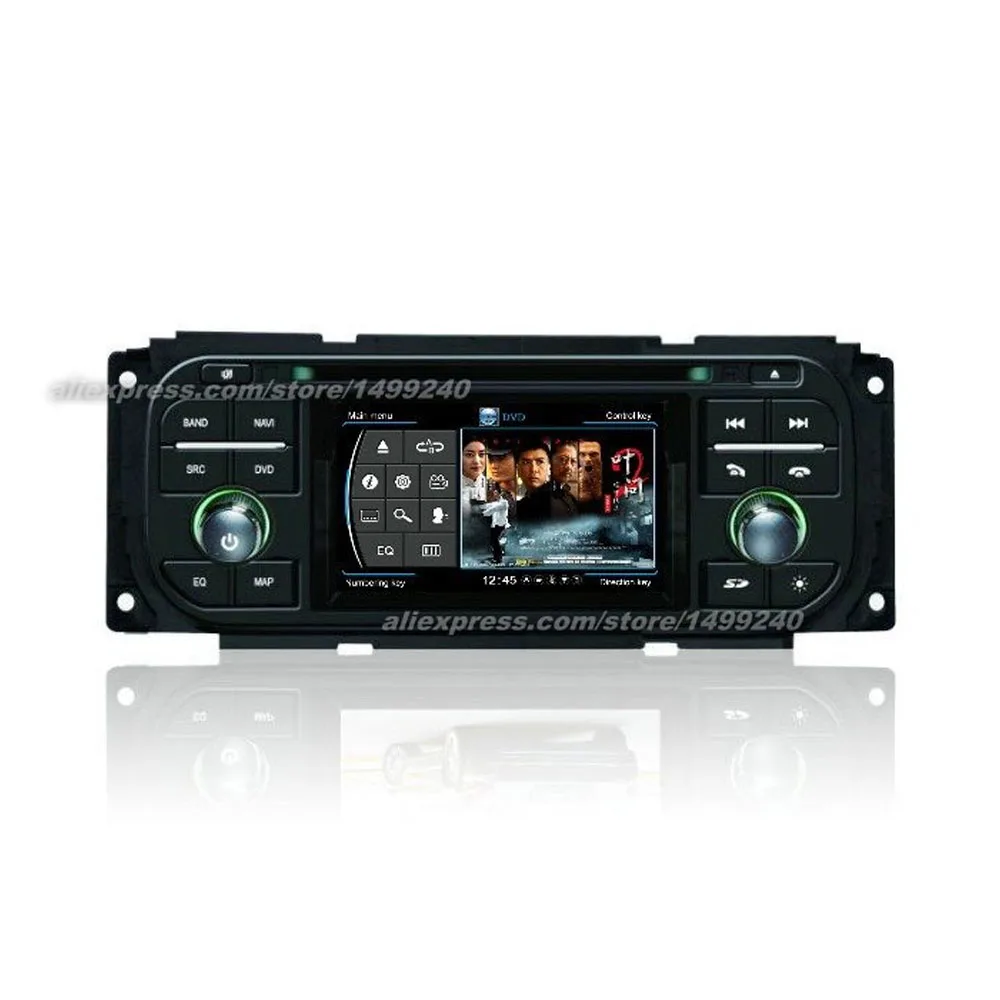 Автомобильная навигационная система GPS для Chrysler Town Country 2001-2004 2005 2006 2007 HD Экран мультимедиа Дисплей радио ТВ компакт-дисков DVD плеер