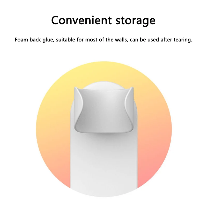 Фотостеллаж для хранения детской пластиковой белой электрической зубной щетки 1