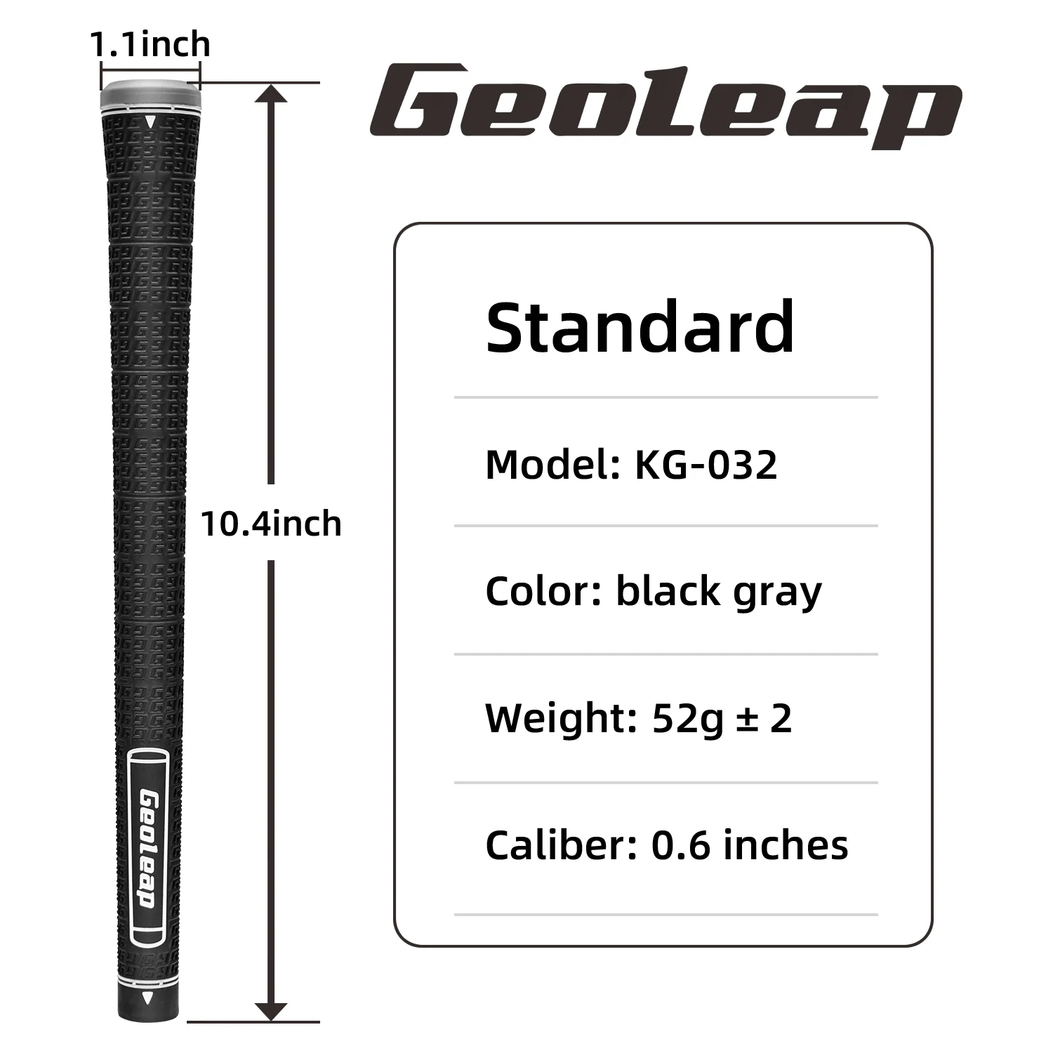 Geoleap TPE Гольф Грипсы липкие резиновые для гольф клуба Двойная Текстура G