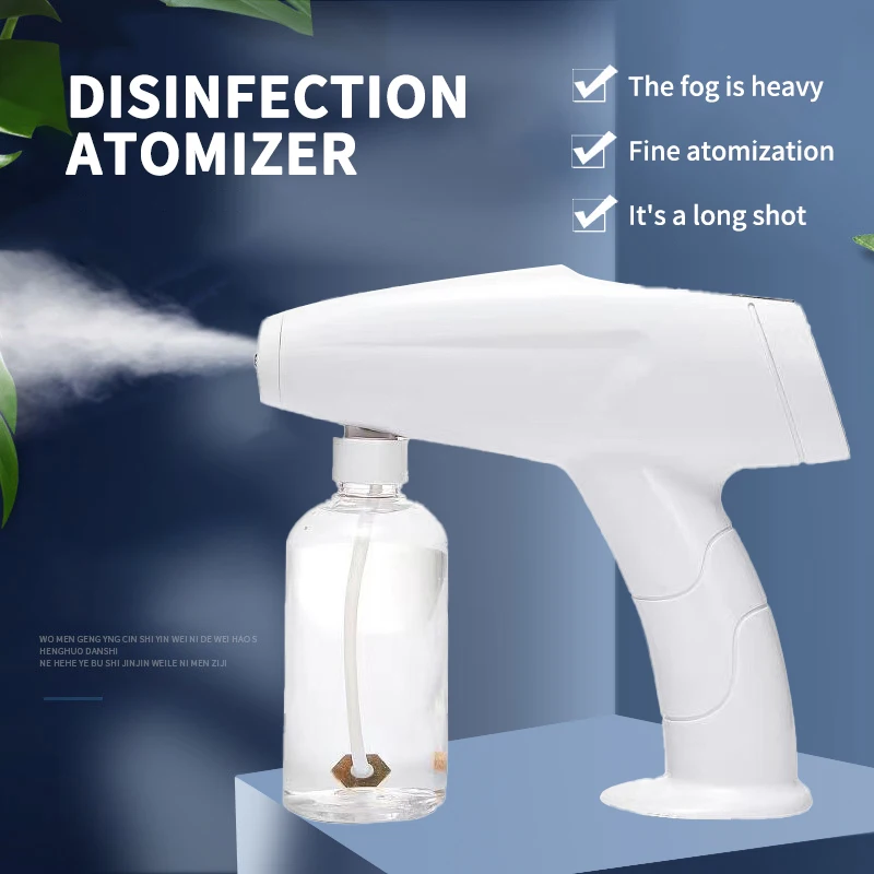 

2m Spray Distance Wireless Blue Light Nano Disinfection Spray Touch Screen Adjustable Gear Watering & Irrigation Sprayers