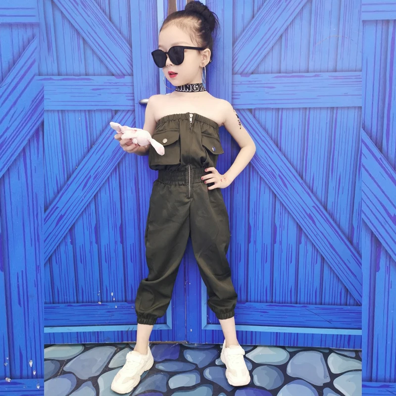 Детский эластичный комбинезон без рукавов на возраст от 3 до 12 лет | Мать и ребенок