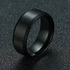 Новинка 2021, модное классическое мужское кольцо 8 мм от zorcins, ювелирные изделия из нержавеющей стали 316L, обручальное кольцо для мужчин