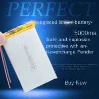 

The New 6060100 5000mAh Is Suitable For 3.7V Li-polymer DIY Charging Treasure With Built-in Batteries For Games Accessories