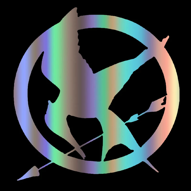 Креативный наклейка на автомобиль Creative Wounded Bird из ПВХ, олицетворяющая моду и стиль, покрывает царапины на кузове и окнах, изысканная наклейка, водонепроницаемая, украшает.