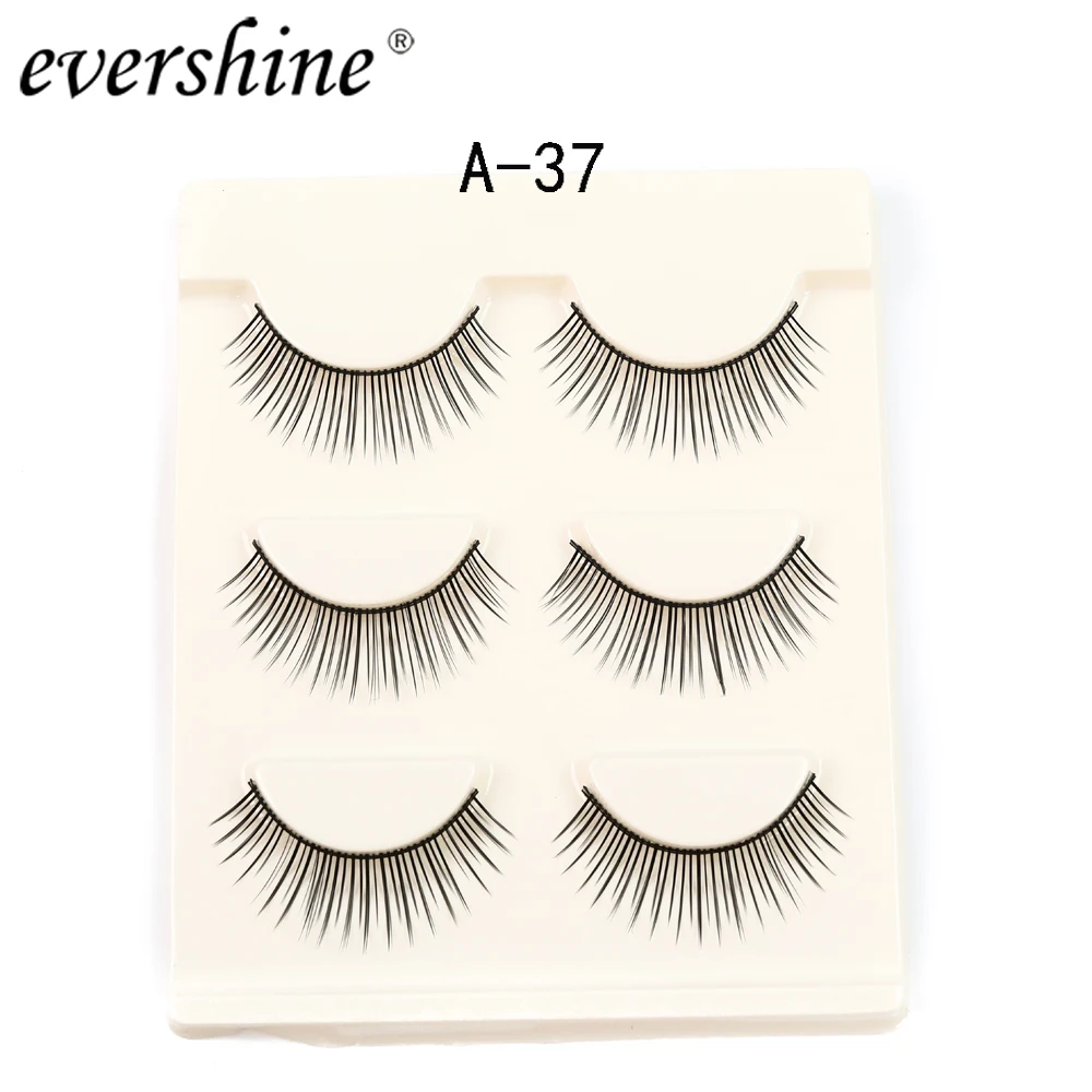 Ресницы 1 шт 3D имитация волосков накладные ресницы естественным образом удлиняют