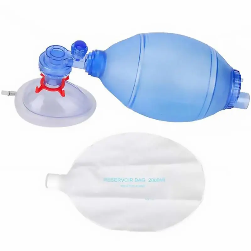 

PVC Ambu Resuscitator Bag Simple CPR Manual Tool Kit for Household (Baby)