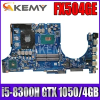 akemy laptop motherboard for asus fx504g%c2%a0 fx504ge fx504gd fx80g fx80gd fx80ge mainboard i5 8300h gtx 1050 ti 4gb