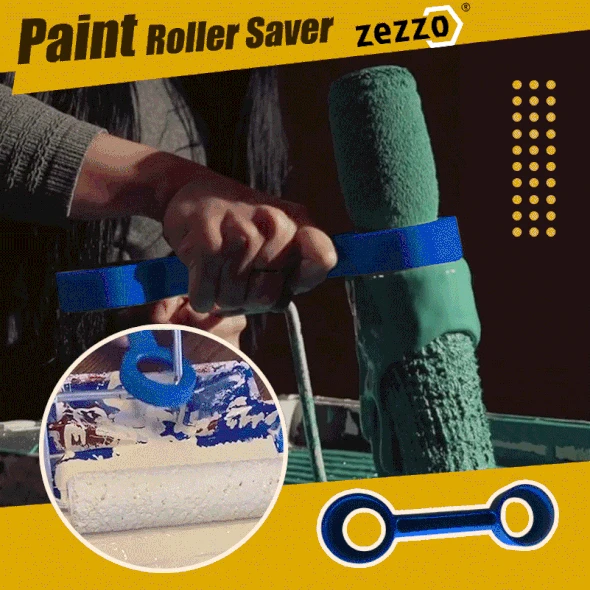 

Zezzo® Paint Roller Saver Easy to Clean Paint Roller Suitable for Different Sizes of Covers Cleaning Tool In stock