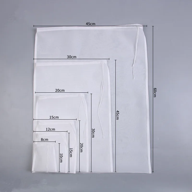 Многоразовое ситечко для продуктов нейлоновая сетка фильтрации трав молока чая