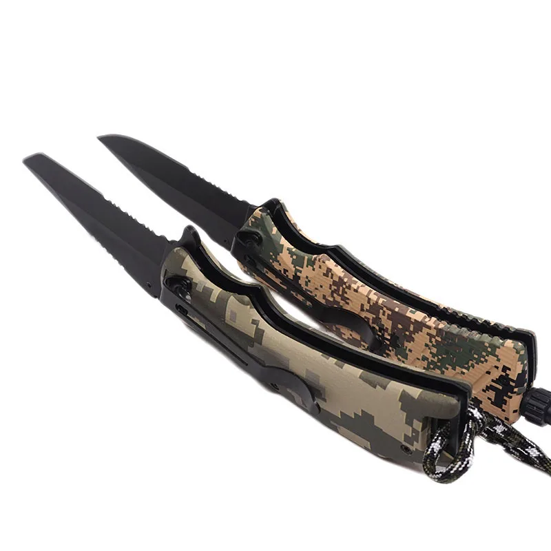 Складной карманный нож тактический для выживания кемпинга охоты 3Cr13 лезвие ручка