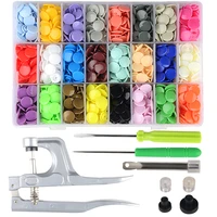 40150360 sets t5 plastic snap button with snaps pliers tool kit organizer containers easy replacing snapsdiy family tailor