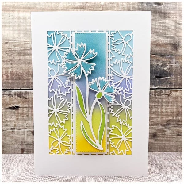 

2021 AliliArts Metal Cutting Dies Cornflower panel diy Scrapbooking Photo Album Decorative Embossing PaperCard Crafts Die