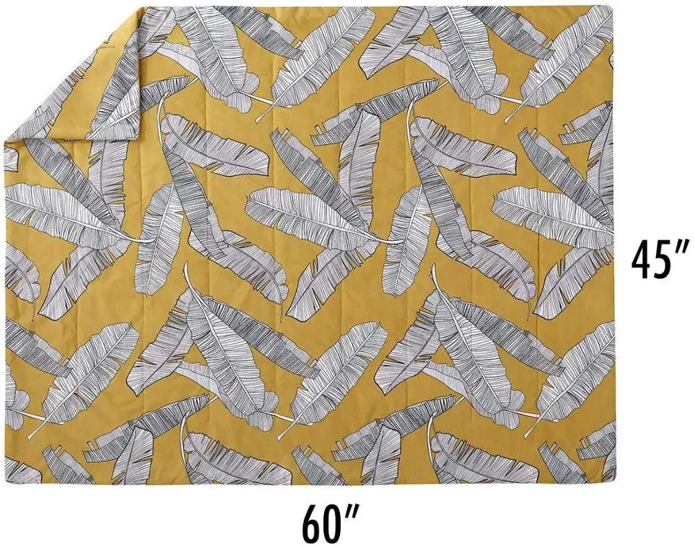 

Warm Blanket Printed flannel plant home living room bedroom car office lunch break shawl blanket Soft and light shawl Bedspread