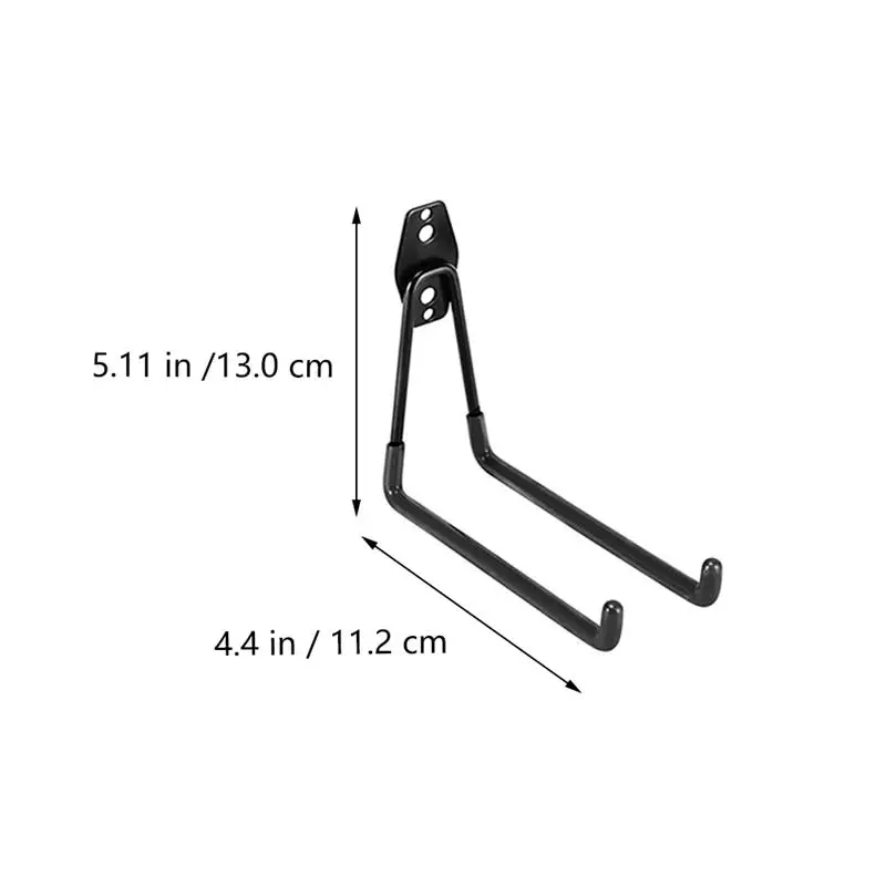 

12pcs Heavy Duty Metal Hooks Garage Wall Mount Storage Hook Garden Tools