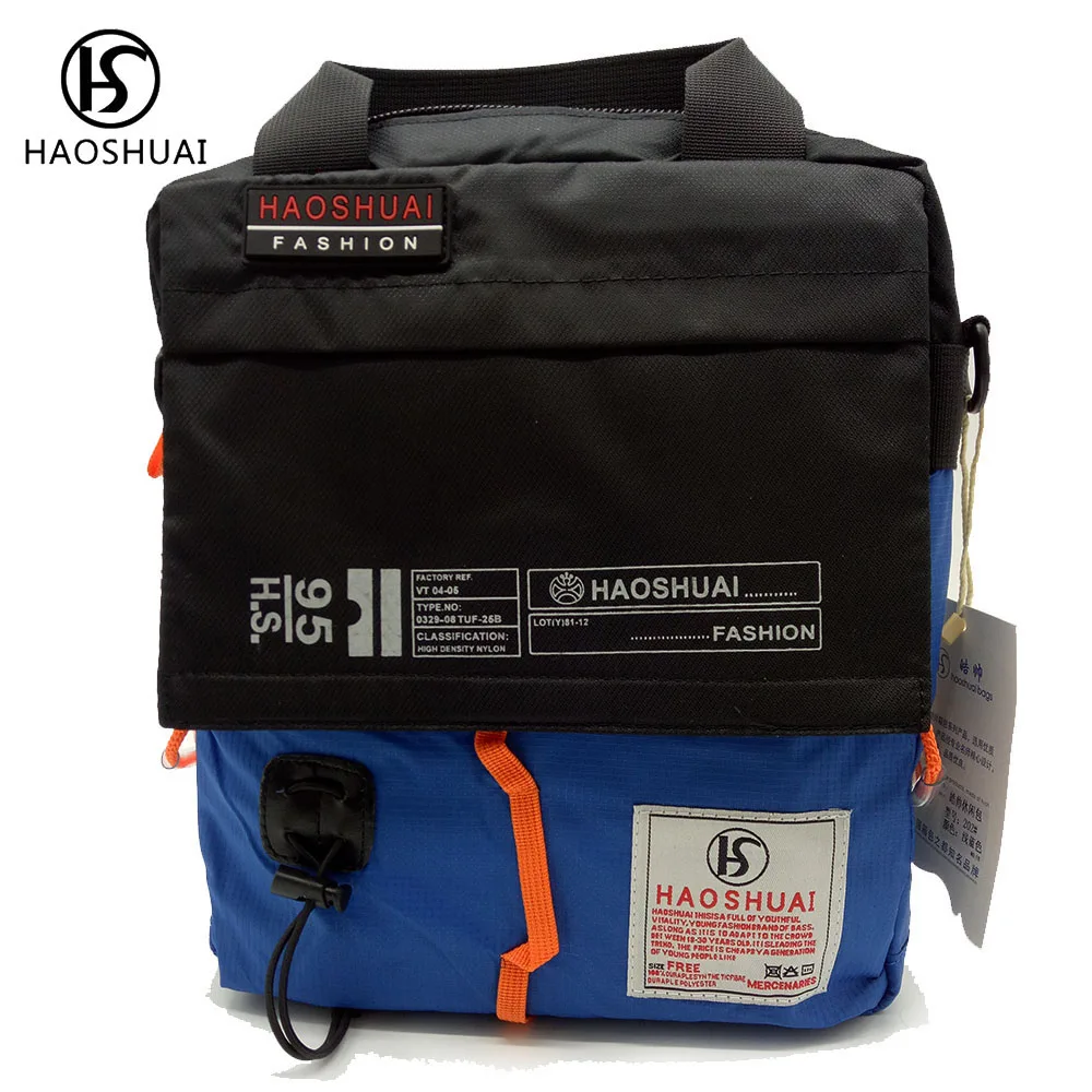 Водонепроницаемые мужские повседневные сумки мессенджеры из ткани Оксфорд