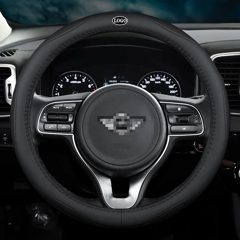 

Car Steering Wheel Cover Set for MINI Cooper Clubman Paceman JCW F56 R55 F55 F56 R58 Breathable Car Styling Accessories