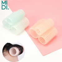6 pcsset hair rollers diy magic large self adhesive curlers salon hairdressing home use curlers women beauty hair tool with box