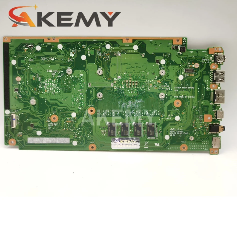 Verkauf Akemy Für ASUS VivoBook 15 X512DA F512D X512DA-SS3505T Laotop Mainboard X512DA Motherboard R5-3500U CPU 4GB RAM Kostenloser Versand