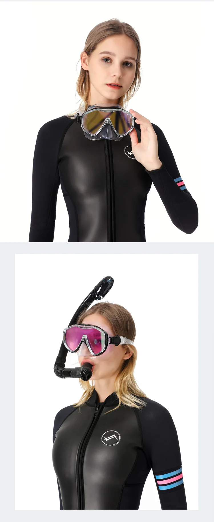 Зеркальная маска Water Pro Vyper Onyx|Маски для дайвинга| |