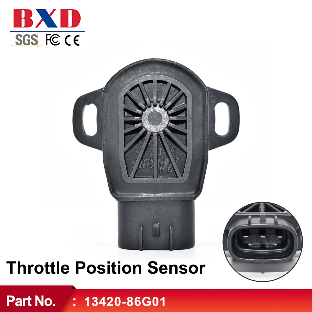 

BAIXINDE Throttle Position Sensor 13420-86G01 For Suzuki Liana (ERC/ERD)1.6 TPS S witch