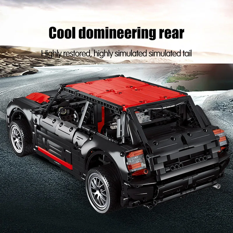 

1923pcs Technical City Remote Control Sports Car Building Blocks Creator RC/non-RC Racing Vehicles Model Bricks Toys for Boys