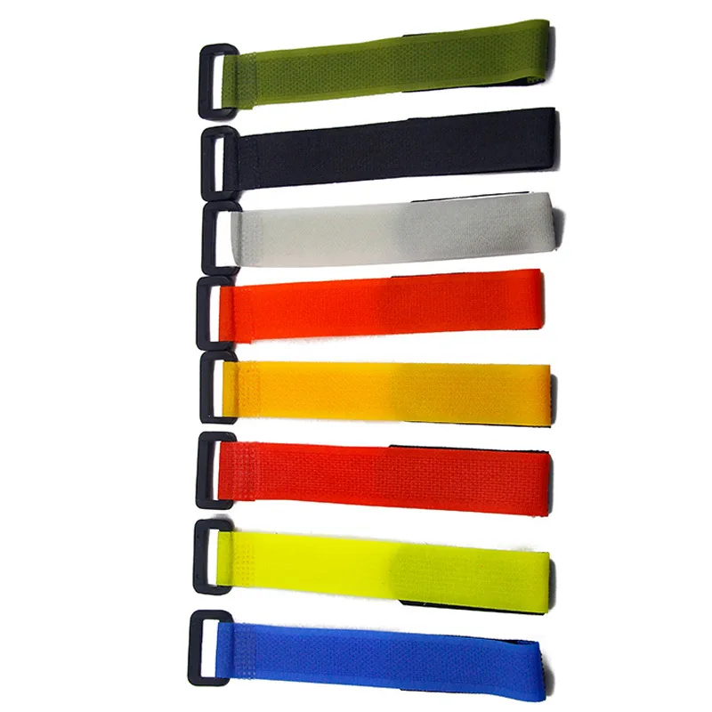 

10pcs/lot Luya Rod Binding Device Velcro Reverse Buckle Cable Tie Fishing Bundled Outdoor Artificia Tackle Fishing Accessories