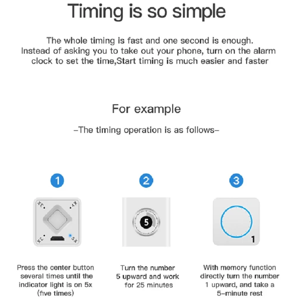 llano mini gadget usb timer small square digital led alarm clock digital desktop kitchen desk tool workingmeetingsporttimming free global shipping