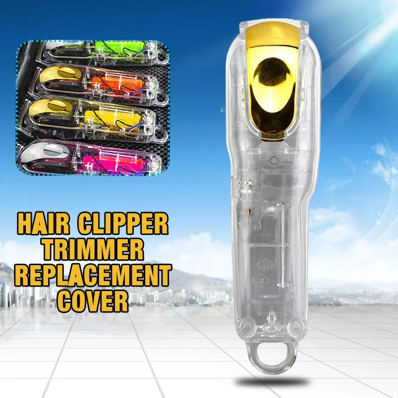 

Hair Clipper Cover For WAHL 8148 8591 Shell Kit Cordless Hair Trimmer Cover Transparent Hairdressing Cutting Case Barber
