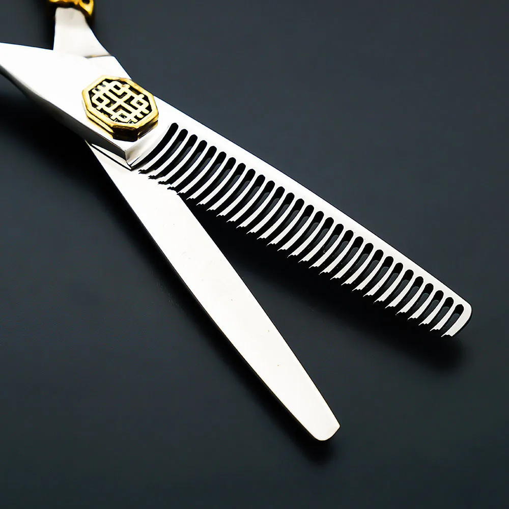 Европейские винтажные 6 дюймовые Парикмахерские ножницы для стрижки острые