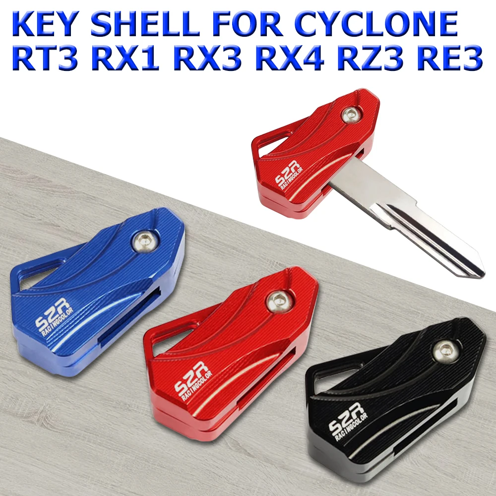 

For Cyclone RT3 Keys Cap Decoration Motorcycle Modification Aluminum Key Protective Cover