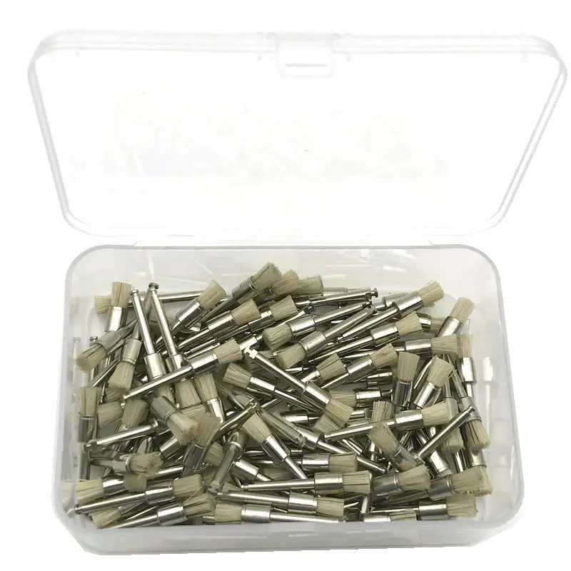 100 шт./корд. Искусственная щетина щетка плоского типа предсказанная инструмент