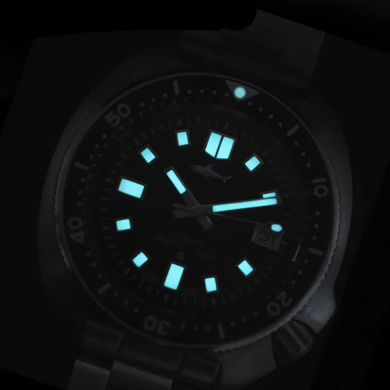 Мужские наручные часы для дайвинга автоматические HEIMDALLR спортивные механические