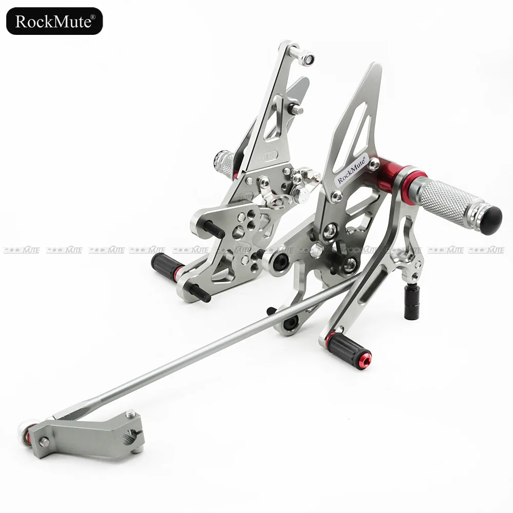 CNC Aluminum Motorcycle Rearset Rear Set Foot Pegs Pedal Footrest For YAMAHA FZ1 2006-2013/ FZ8 2010 2011 2012 2013 Non ABS | Автомобили и