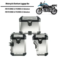 for bmw r1200gs r1250gs lc adv r1250 gs adventure r1200gsa motorcycle aluminum luggage box top case saddlebag panniers 2013 2021
