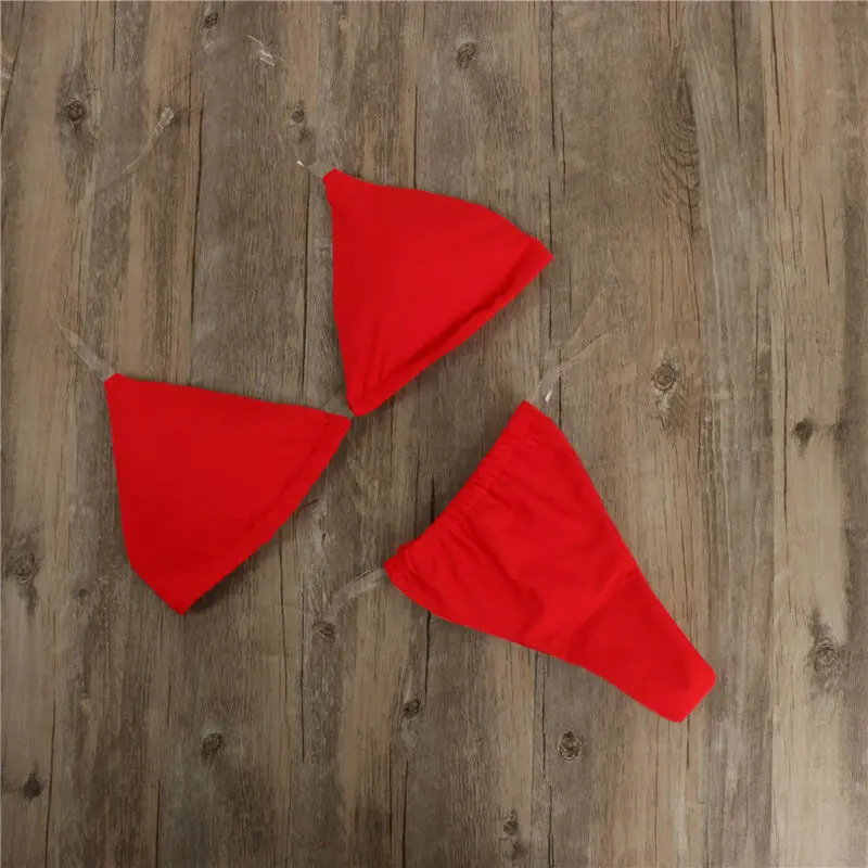 Новинка 2020 летний женский сексуальный комплект бикини однотонные купальники