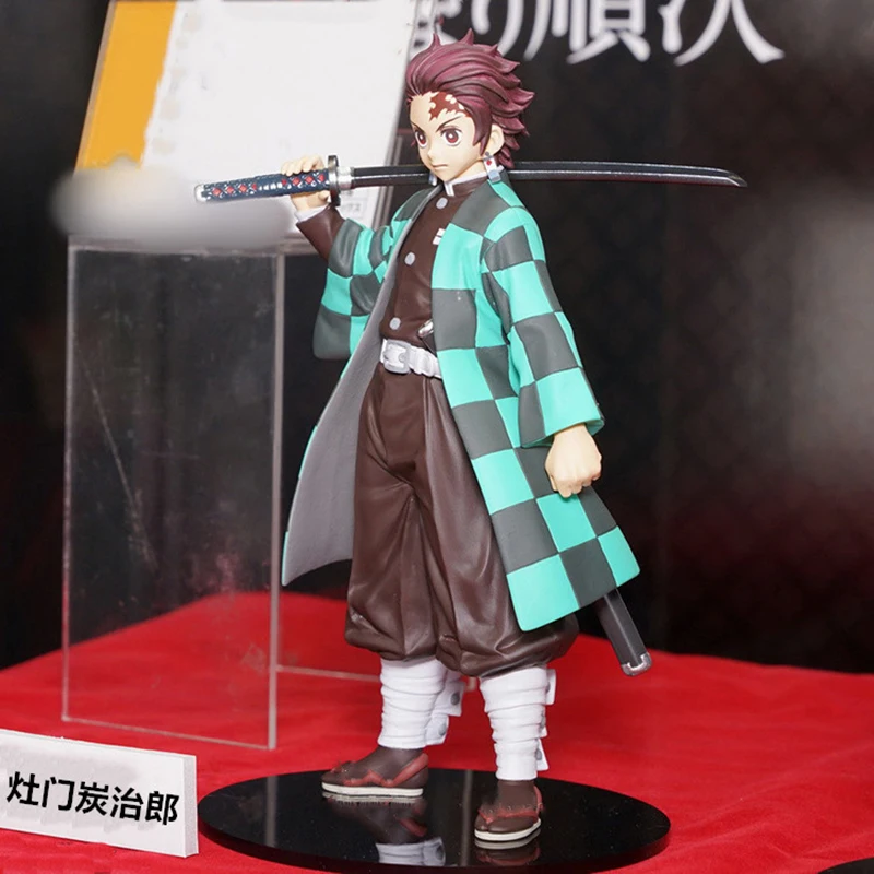 

Anime Demon Slayer Kimetsu no Yaiba Kamado Tanjirou Kamado Nezuko PVC Action Figure Warrior Model Collectible Figure Toys Gifts