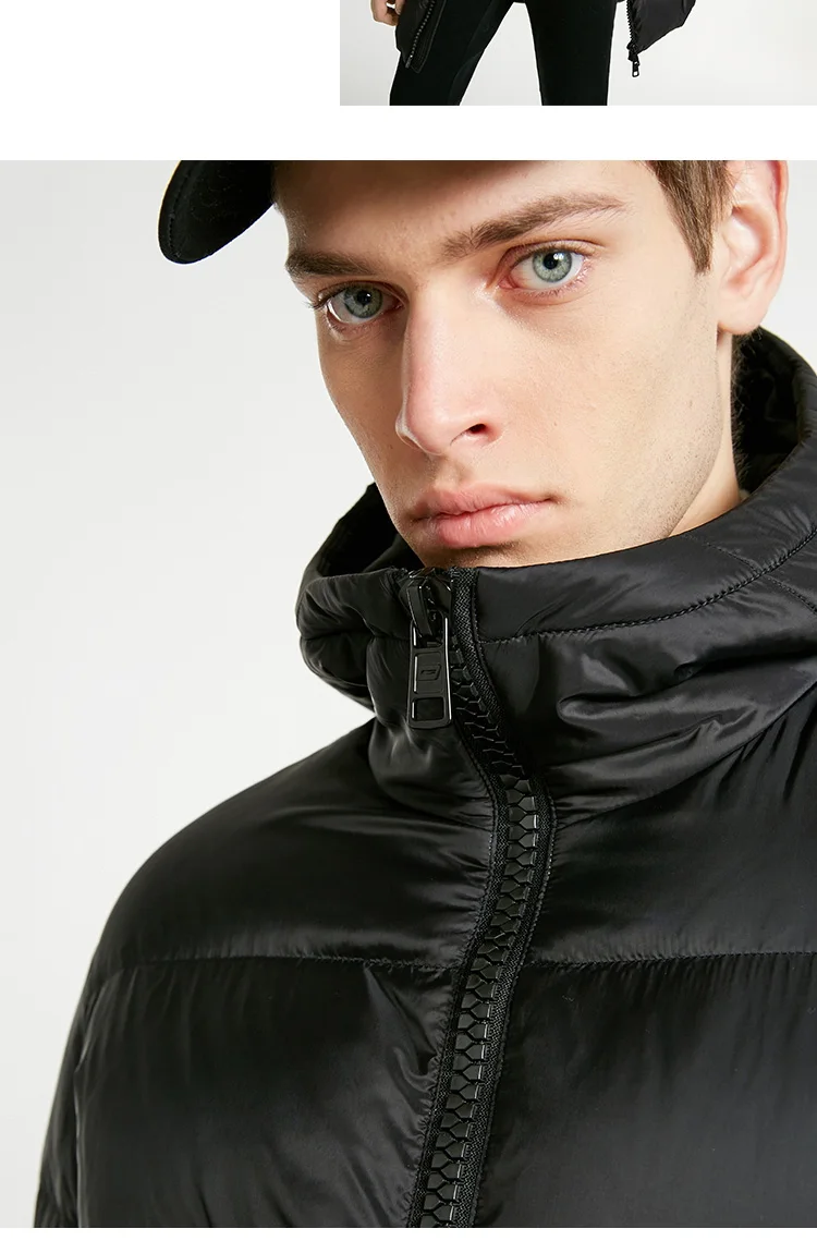 JackJones мужской зимний длинный пуховик с капюшоном, парка, пальто, мужская одежда 218312537