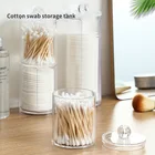 Акриловый круглый хлопковый тампон, хлопковый коврик, коробка для хранения, органайзер для косметики, супернепроницаемый пыленепроницаемый органайзер, коробка с крышкой
