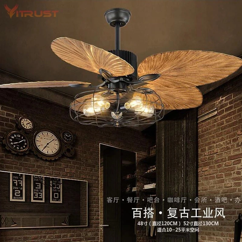 Потолочный вентилятор 42/52 дюйма лопасти из АБС-пластика промышленный потолочный