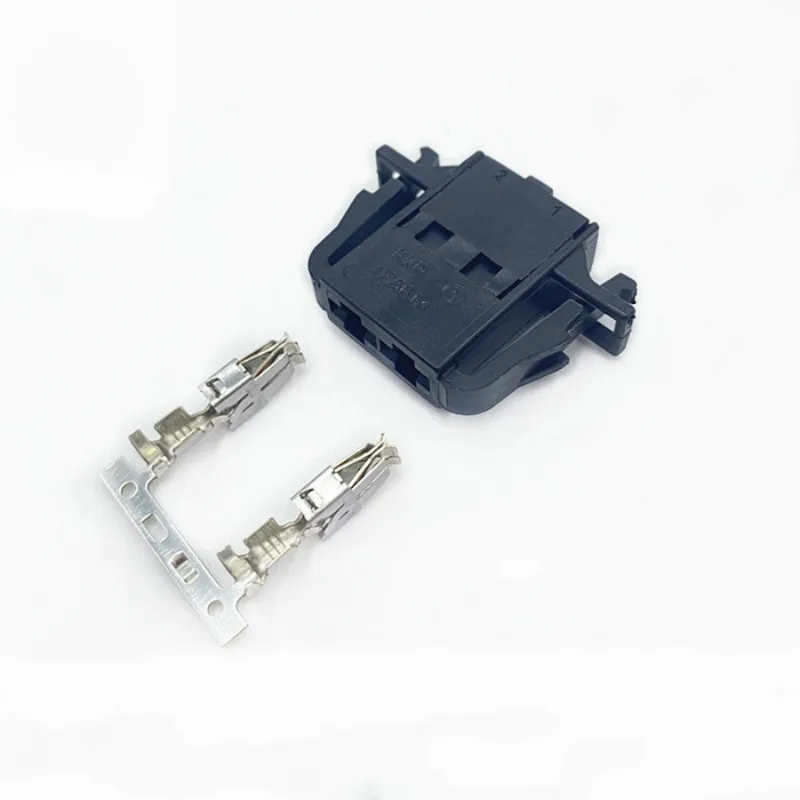 

2 Pin Electrical Blower Fan Motor Pigtail Plug Female Automotive Connector For Volkswagen Polo Lavida 1J0 972 752 1J0972752