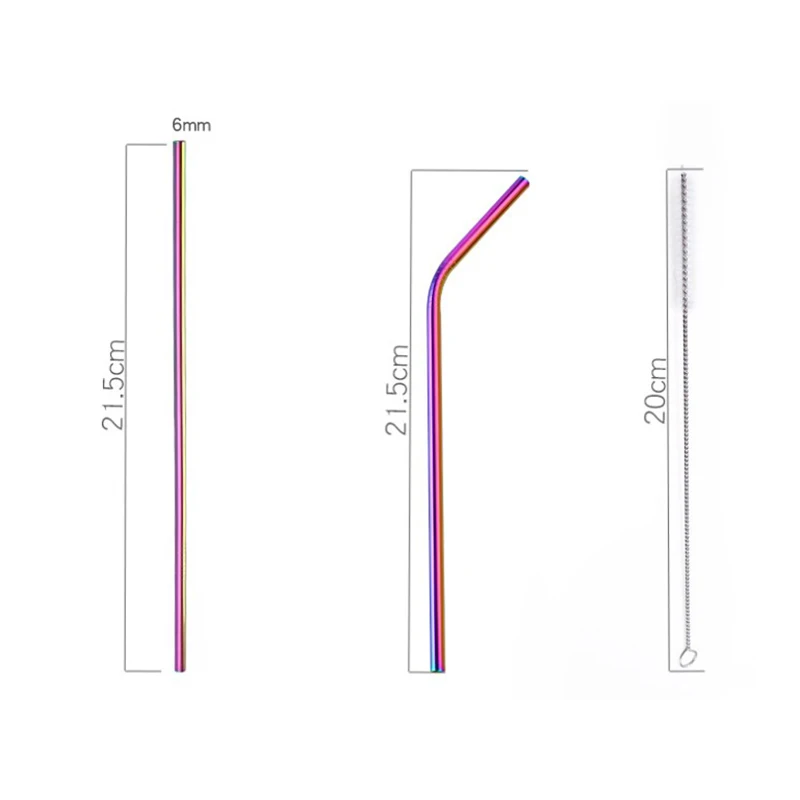 Креативная портативная посуда из нержавеющей стали с титановым покрытием для