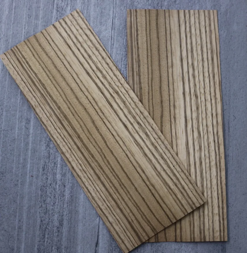 

20pcs 7x17cm thickness:0.5mm Zebra grain solid wood chip